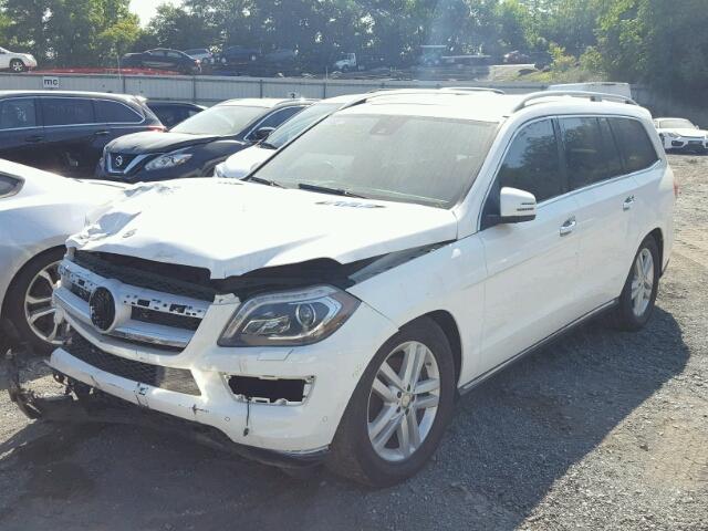 4JGDF6EE8GA647379 - 2016 MERCEDES-BENZ GL 450 4MA WHITE photo 2