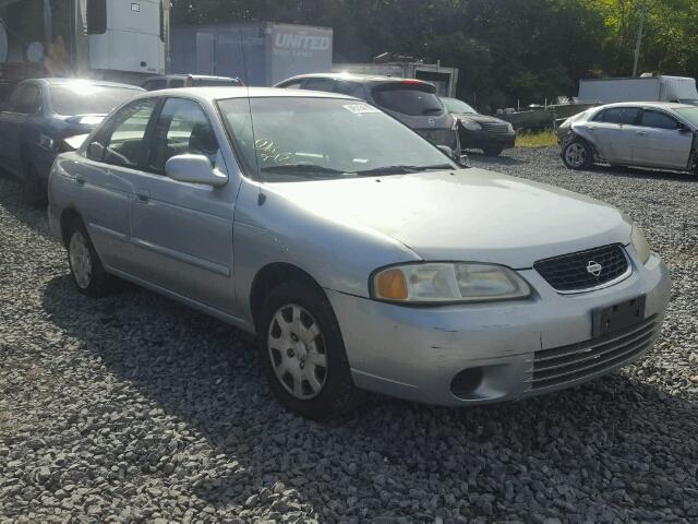 3N1CB51D32L618007 - 2002 NISSAN SENTRA XE SILVER photo 1