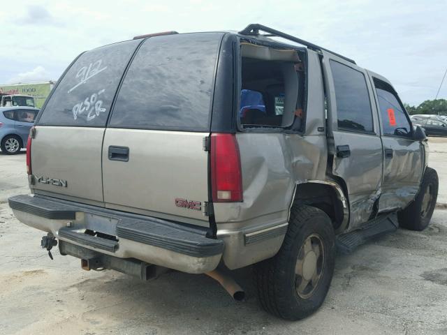 1GKEK13R7XJ750164 - 1999 GMC DENALI TAN photo 4