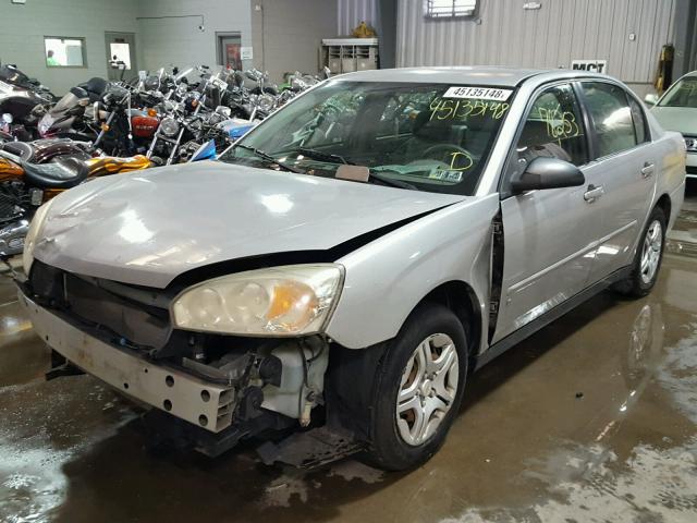 1G1ZS58F97F228702 - 2007 CHEVROLET MALIBU LS SILVER photo 2