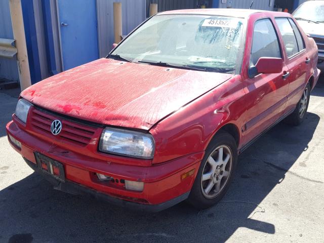 3VWTD81H6WM125446 - 1998 VOLKSWAGEN JETTA GLX RED photo 2