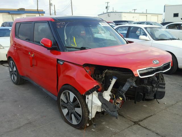 KNDJX3A58E7730135 - 2014 KIA SOUL ! RED photo 1