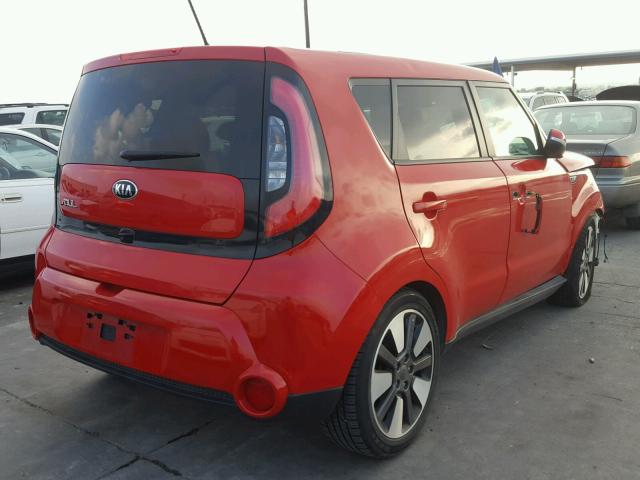 KNDJX3A58E7730135 - 2014 KIA SOUL ! RED photo 4