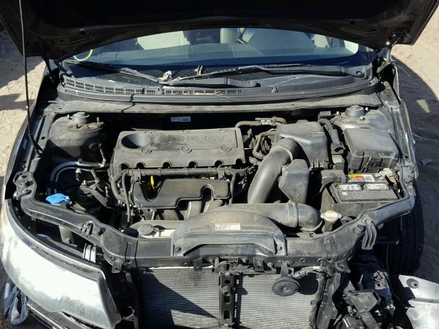 KNAFU4A25B5355352 - 2011 KIA FORTE EX BROWN photo 7