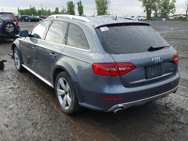 WA1UFCFLXDA060803 - 2013 AUDI A4 ALLROAD GRAY photo 3