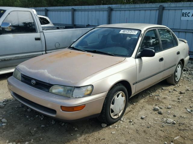 1NXAE09B7SZ248084 - 1995 TOYOTA COROLLA LE TAN photo 2