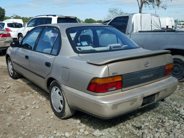 1NXAE09B7SZ248084 - 1995 TOYOTA COROLLA LE TAN photo 3