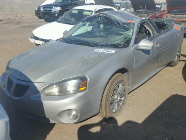 2G2WP552081128997 - 2008 PONTIAC GRAND PRIX SILVER photo 2