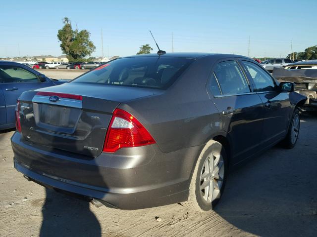 3FAHP0JG7CR264210 - 2012 FORD FUSION SEL CHARCOAL photo 4