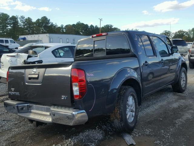 1N6AD0ER0EN752675 - 2014 NISSAN FRONTIER S GRAY photo 4