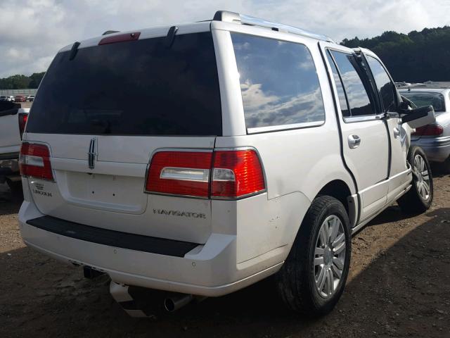 5LMJJ2H53CEL02914 - 2012 LINCOLN NAVIGATOR WHITE photo 4