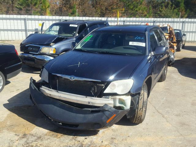 2A8GM68X27R250307 - 2007 CHRYSLER PACIFICA T BLUE photo 2