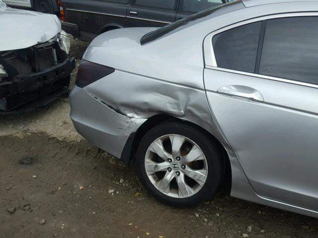 1HGCP36799A032887 - 2009 HONDA ACCORD SILVER photo 9