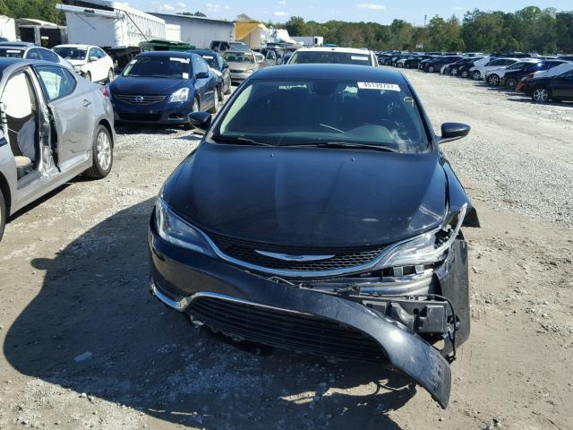 1C3CCCABXGN166615 - 2016 CHRYSLER 200 LIMITE BLACK photo 9