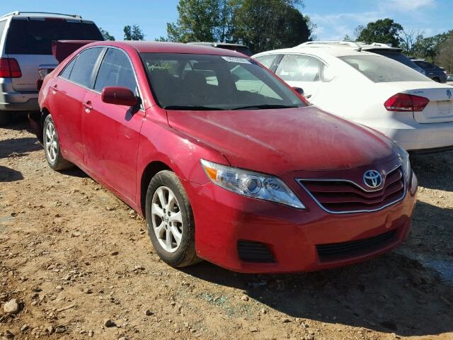 4T4BF3EK0BR214700 - 2011 TOYOTA CAMRY BASE RED photo 1