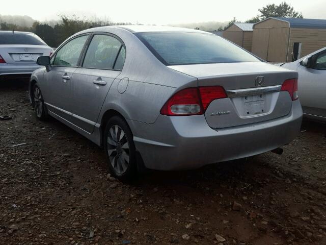 19XFA1F97AE032956 - 2010 HONDA CIVIC EXL 银色 照片 3