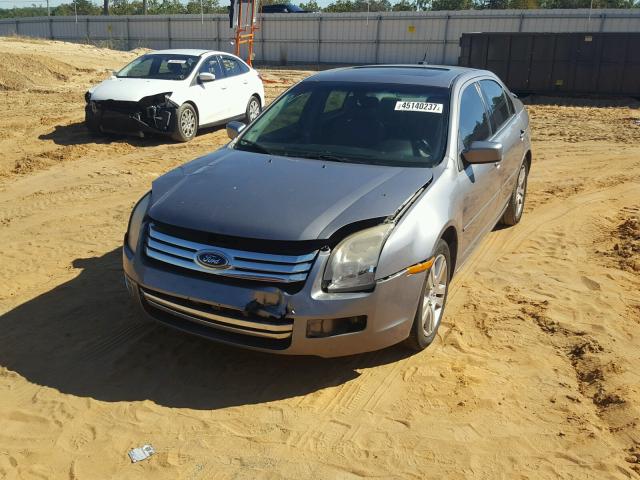 3FAHP08107R185422 - 2007 FORD FUSION SEL GRAY photo 2