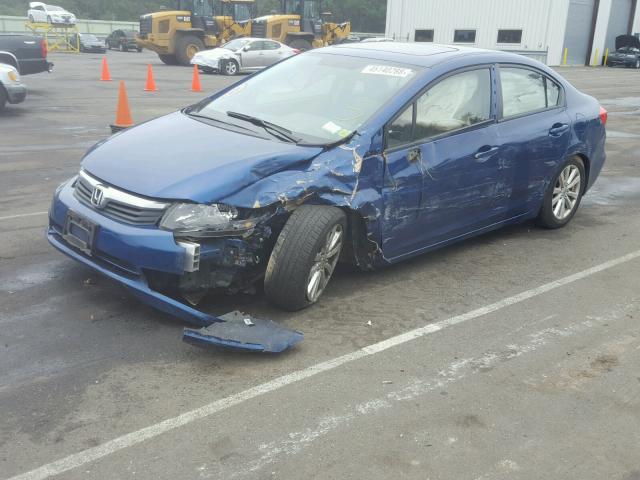 19XFB2F96CE316729 - 2012 HONDA CIVIC EXL 蓝色 照片 2