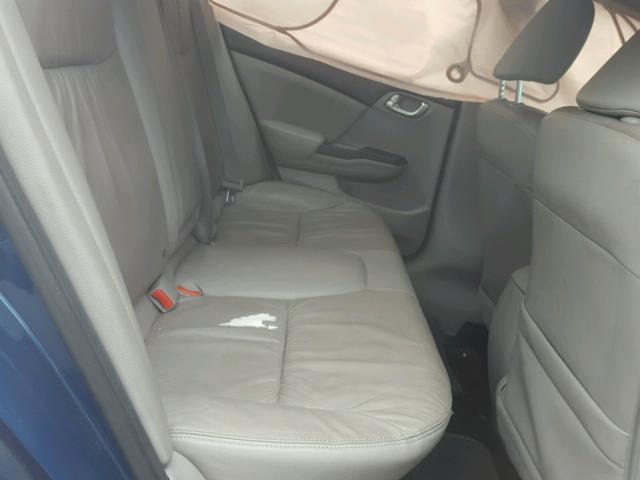 19XFB2F96CE316729 - 2012 HONDA CIVIC EXL 蓝色 照片 6