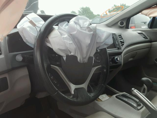 19XFB2F96CE316729 - 2012 HONDA CIVIC EXL 蓝色 照片 9