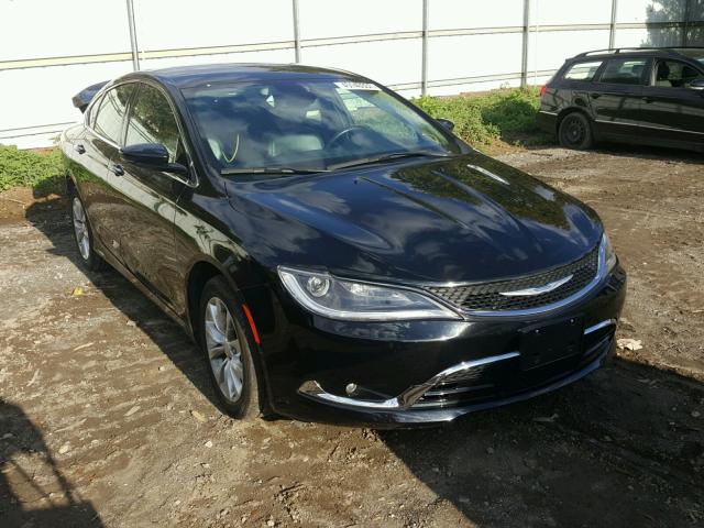 1C3CCCCB4FN657998 - 2015 CHRYSLER 200 C BLACK photo 1