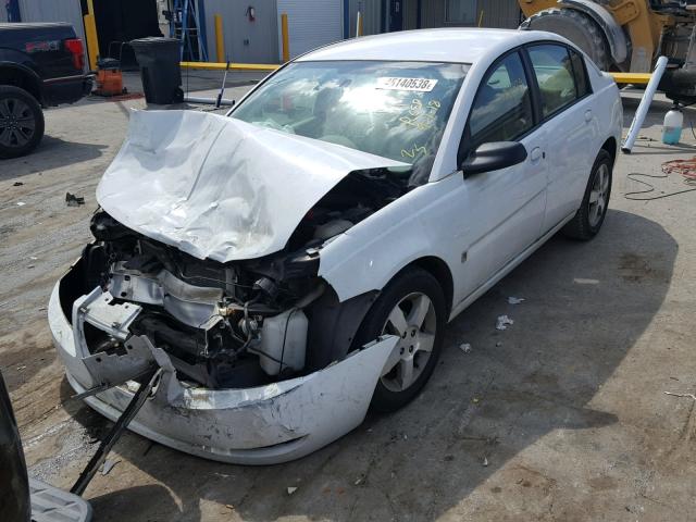 1G8AL55F67Z170630 - 2007 SATURN ION LEVEL WHITE photo 2