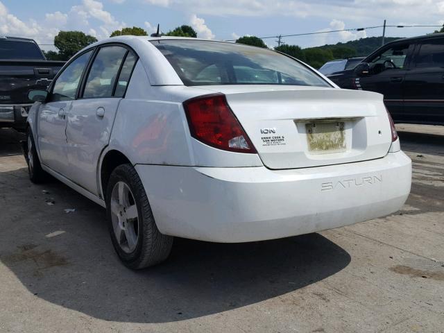 1G8AL55F67Z170630 - 2007 SATURN ION LEVEL WHITE photo 3