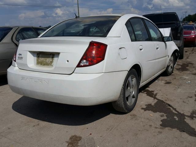 1G8AL55F67Z170630 - 2007 SATURN ION LEVEL WHITE photo 4