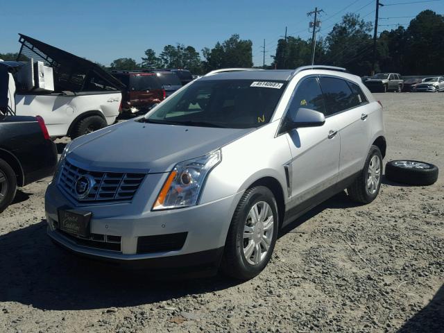 3GYFNCE35DS536192 - 2013 CADILLAC SRX LUXURY SILVER photo 2