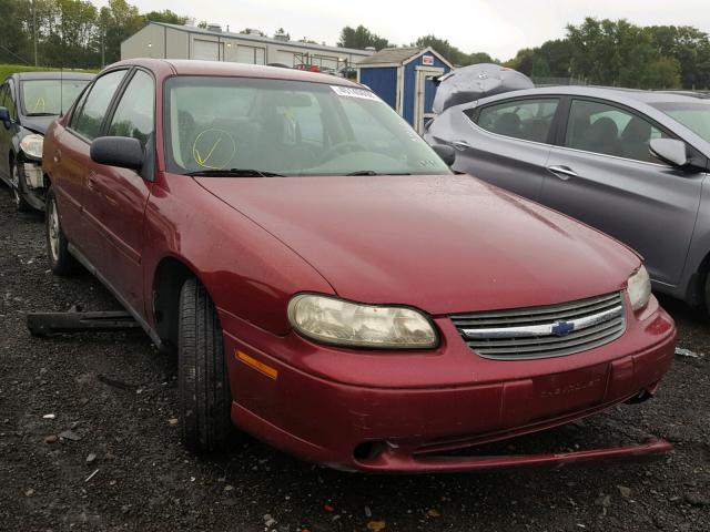 1G1ND52F34M605999 - 2004 CHEVROLET CLASSIC RED photo 1