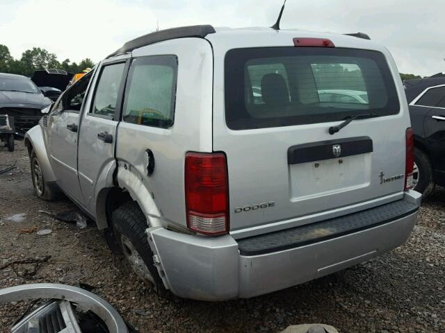 1D4PT2GK9BW509967 - 2011 DODGE NITRO SE SILVER photo 3