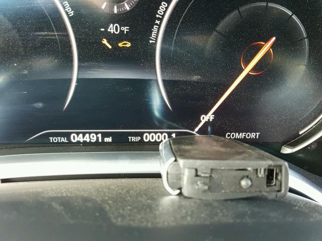 WBA7F0C58JGM23130 - 2018 BMW 750 I BLUE photo 8