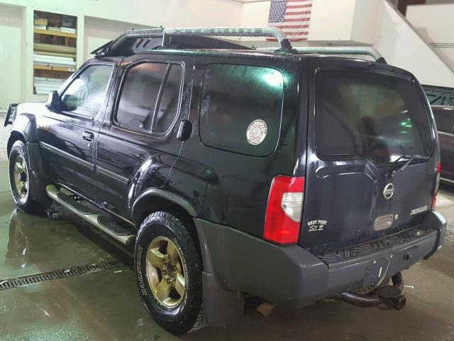 5N1ED28Y04C610559 - 2004 NISSAN XTERRA XE BLACK photo 3