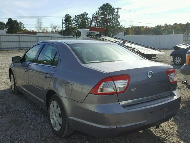 3MEHM07Z57R603045 - 2007 MERCURY MILAN GRAY photo 3