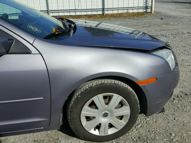 3MEHM07Z57R603045 - 2007 MERCURY MILAN GRAY photo 9