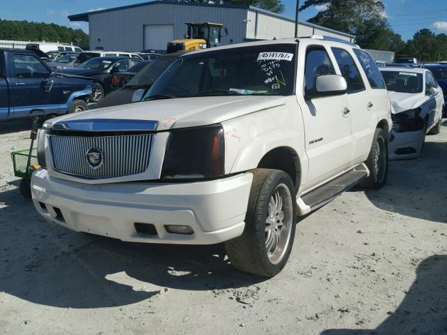 1GYEC63T52R205344 - 2002 CADILLAC ESCALADE WHITE photo 2