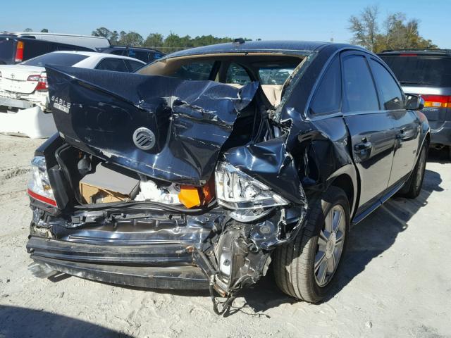 1MEHM42WX8G615396 - 2008 MERCURY SABLE BLACK photo 4