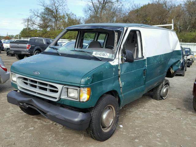 1FTNE2428XHC02160 - 1999 FORD ECONOLINE TWO TONE photo 2