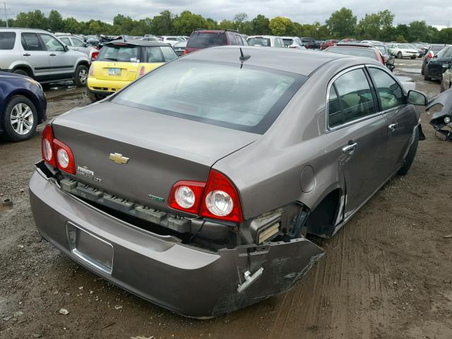 1G1ZE5E01AF173127 - 2010 CHEVROLET MALIBU LTZ 棕色 照片 4