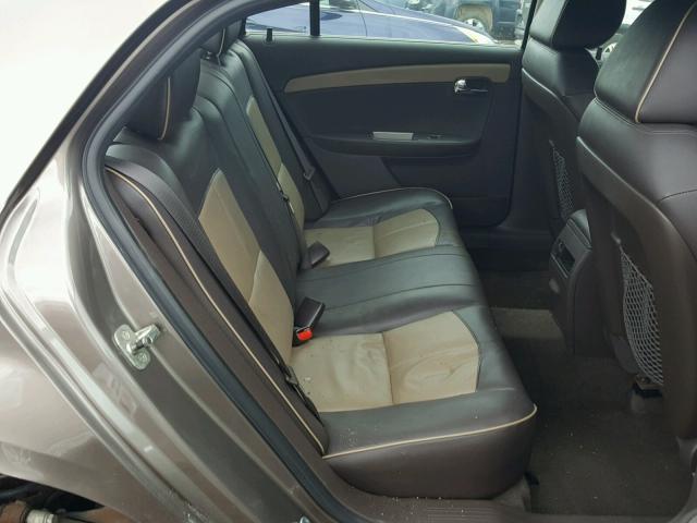 1G1ZE5E01AF173127 - 2010 CHEVROLET MALIBU LTZ 棕色 照片 6