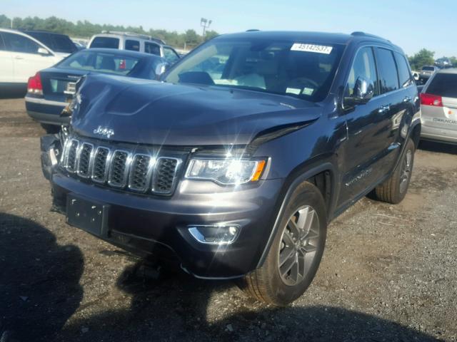 1C4RJFBG0HC867524 - 2017 JEEP GRAND CHER GRAY photo 2