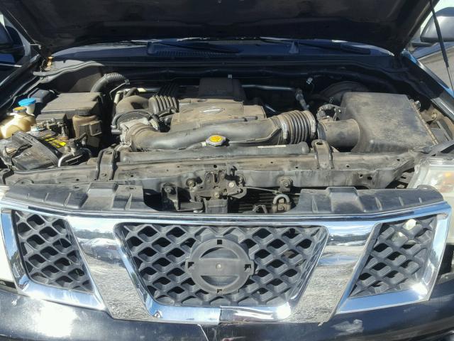 5N1AR18U85C702222 - 2005 NISSAN PATHFINDER BLACK photo 7