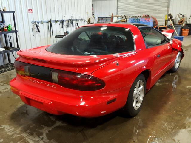 2G2FS22K4T2223468 - 1996 PONTIAC FIREBIRD RED photo 4