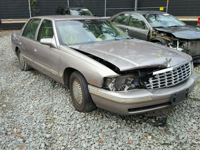 1G6KE54Y0WU773160 - 1998 CADILLAC DEVILLE GRAY photo 1