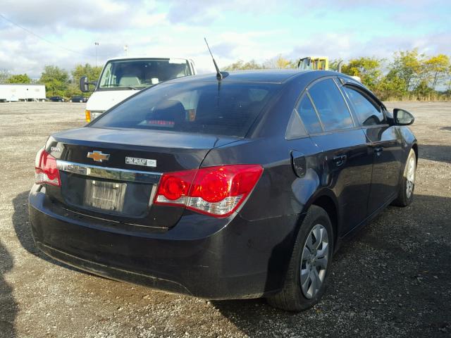 1G1PA5SH5E7464579 - 2014 CHEVROLET CRUZE LS BLACK photo 4