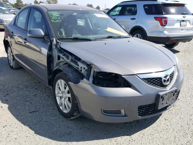 JM1BK12FX81787541 - 2008 MAZDA 3 I GRAY photo 1