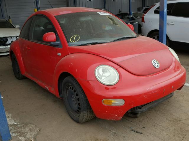 3VWBA21C3XM451762 - 1999 VOLKSWAGEN NEW BEETLE RED photo 1