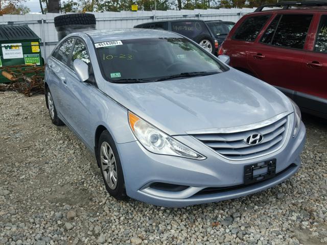 5NPEB4AC3CH498797 - 2012 HYUNDAI SONATA GLS BLUE photo 1