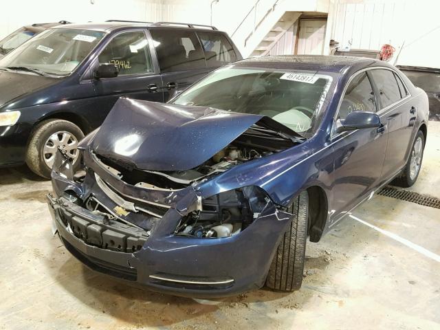 1G1ZH57B89F242607 - 2009 CHEVROLET MALIBU 1LT 蓝色 照片 2