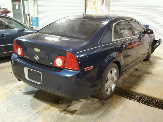 1G1ZH57B89F242607 - 2009 CHEVROLET MALIBU 1LT 蓝色 照片 4